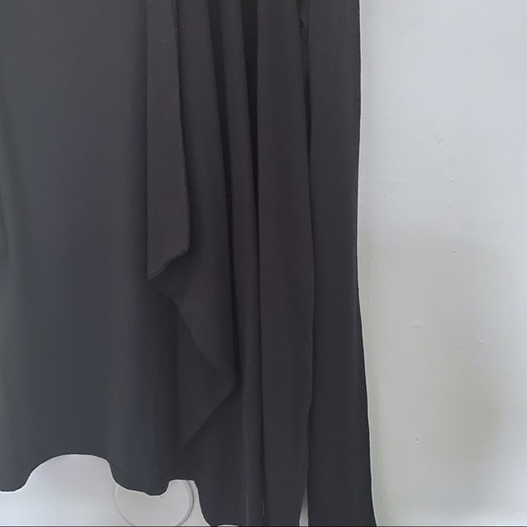 NWT J. Crew Factory Cascading cardigan in black - Picture 8 of 8